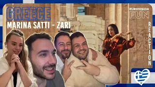 Eurovisionfun Reacts To Greece Eurovision 2024 Entry ''Zari'' | Eurovisionfun