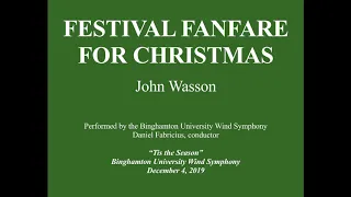 Festival Fanfare for Christmas - John Wasson