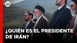 EBRAHIM RAISI | ¿Quién es el PRESIDENTE DE IRÁN que viajaba en el helicóptero que se estrelló?