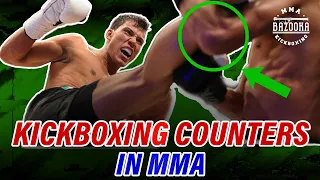 What are KICKBOXING COUNTERS? | How To Use Them In A Fight | BAZOOKATRAINING.COM