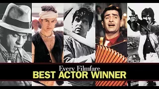 Every Filmfare Best Actor (Male) Winner Ever (1953-2017)