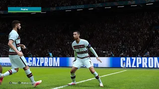 PES 2021 v1.07 | Portugal v Hungary Gameplay Highlights | Euro 2020