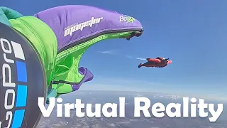 Wingsuiting in Virtual Reality (3D)