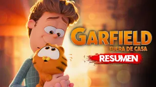 GARFIELD: FUERA DE CASA (2024) | RESUMEN en 12 Minutos 😺