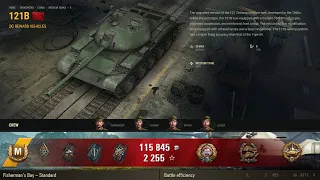 World of Tanks 🎖️ Fisherman's Bay 121B 🎯 4 Kills 9,713 Damage