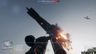 Zeppelin behemoth crashing and burning! - Battlefield 1