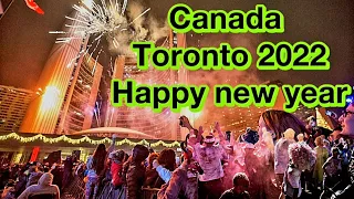 TORONTO HAPPY NEW YEAR 2022 CANADA 2022 كندا