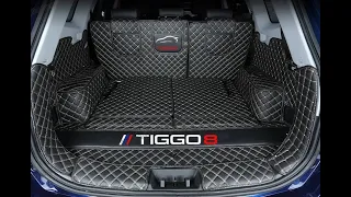 Классный коврик в багажник для Chery Tiggo 8