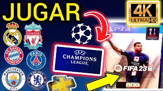 Como JUGAR CHAMPIONS LEAGUE en FIFA 23 PS4, PS5, XBOX, NINTENDO SWITCH 2023 🎮✅