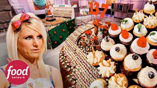 Exibição de mil cupcakes para o dérbi de Kentucky | A Guerra Dos Cupcakes | Food Network Brasil