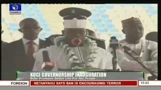 Yahaya Bello Sworn in As Kogi State Governor -- 27/01/16