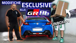 PRIME MODIFICHE ALLA TOYOTA GR86! UNICO SU YOUTUBE!