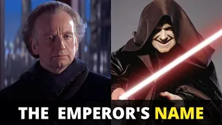 Emperor Palpatine’s Name Was Never Said In The Original Trilogy - Star Wars Fast Facts #Shorts