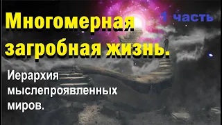 Многомерная загробная жизнь. Иерархия мыслепроявленных миров. Часть I