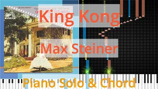 🎹Solo & Chord, King Kong, Max Steiner, Synthesia Piano