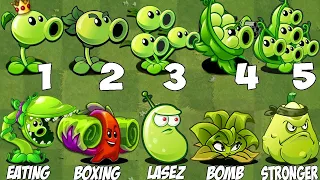 PvZ 2 9.7.1 - Every Plant Max Level Vs 999 Carnie Conehead Zombie - Who is Best Plant ?