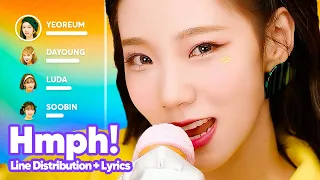 WJSN Chocome - Hmph! (Line Distribution + Lyrics Karaoke) PATREON REQUESTED