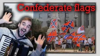 Whats up with Confederate flags in U.S.A.