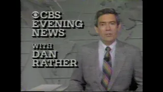 CBS Evening News Dan Rather WTOL 11 June 20 1986  Reagan's Colon