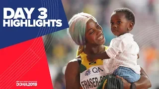 Highlights | World Athletics Championships Doha 2019 | Day 3