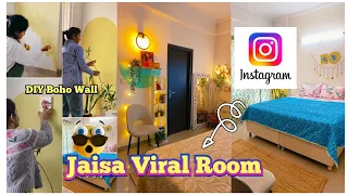 Instagram Jaisa Viral Boho Bedroom || Featuring HomeMonde ✨✨ Low Budget Ideas 😎
