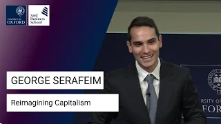 George Serafeim: Reimagining Capitalism - performance, purpose, and ESG issues