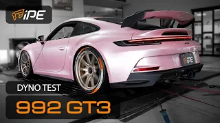 Porsche 911 GT3 (992) - iPE Full Exhaust system Dyno Test