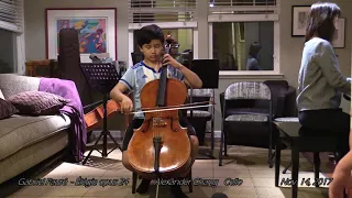 Gabriel Fauré - Élégie opus 24 - Alexander Chang - Cello