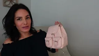 New Louis Vuitton Backup Backpack! What color did I get pink, black or cream