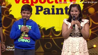 Per Vachaalum Vaikkaama song by #Krishaang & #Neha | Super Singer Season 9