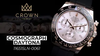 Rolex Cosmograph Daytona Ref. 116515LN-0061 | CROWN REVIEW 4K