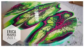 How I mix my Bloom Recipe!!! (Talking) AND a Wreck a Bloom! / Acrylic Pouring Techniques