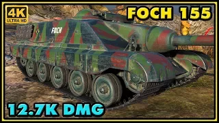 AMX 50 Foch (155) - 7 Kills - 12,7K Damage - World of Tanks Gameplay