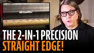 Guitar Straight Edge - Notched + 2-in-1 Precision Luthiers Tool