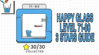 Happy Glass Level 71-80 | 3 Stars Guide