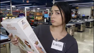 ASMR Rude Grocery Store Cashier Roleplay