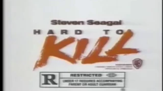 Hard to Kill TV Spot #2 (1990) (windowboxed)