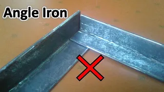 Every Welder should know this Secret Angle Iron cutting tricks !   # 8