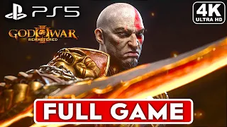 GOD OF WAR 3 PS5 Gameplay Walkthrough Part 1 FULL GAME [4K 60FPS] - No Commentary