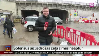 Autovadītājus aizliedzošās ceļa zīmes neaptur