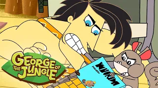 Who Is Telling The Truth? 😈 🤫 | George of the Jungle | Full Episode | Cartoons For Kids