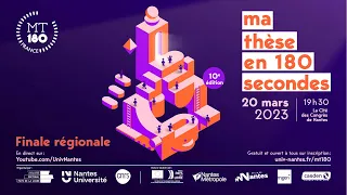 Ma thèse en 180 secondes - Édition 2023 - Finale régionale (Replay)