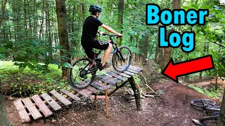 BONER LOG BAUEN | Hometrail build 2