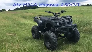 Prezentare atv Mega Hummer 250CVT | 10k special