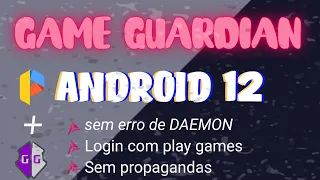 COMO USAR O GAME GUARDIAN NO ANDROID 12+