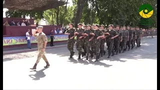 Урочистий марш. Присяга 2017 офіцерів запасу Військової академії. Одеса.