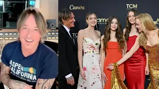 Keith Urban on Daughters’ RARE Appearance for Nicole Kidman’s Honor (Exclusive)