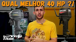 QUAL MELHOR 40 HP MERCURY OU YAMAHA ?!!!