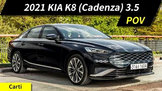 2021 KIA All New K8 (Cadenza) POV Review - 1st look (Interior, Exterior) 300hp FWD Sedan