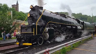 Iron Horse Rambles! Reading and Northern 2102 Steam Inaugural Run Jim Thorpe Pa. May 28 2022 #RN2102